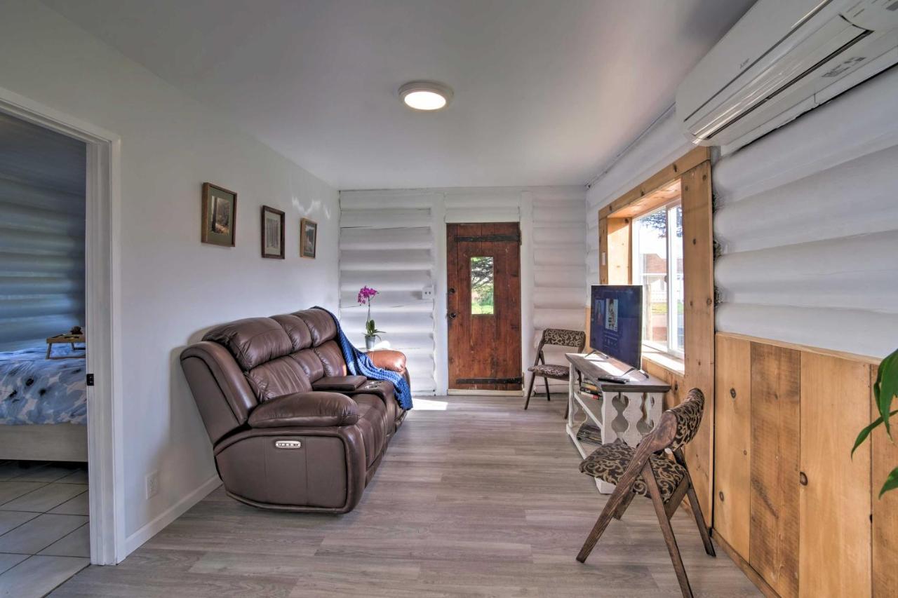 Unique Dog-Friendly Log Cabin Short Walk To Ocean Crescent City Dış mekan fotoğraf